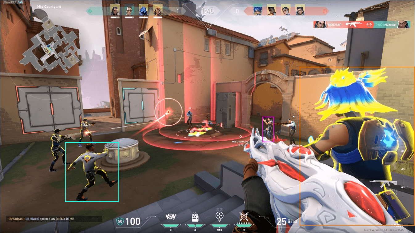 Detección de Personajes en Valorant